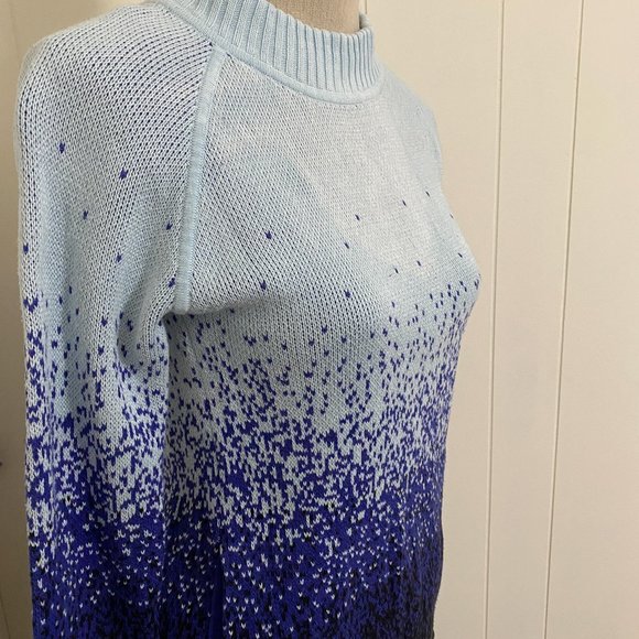 Ivivva Caspian Blue Ombre Warm Me Up Sweater Dress Size 14 Kids (Women's XS) - Picture 5 of 13